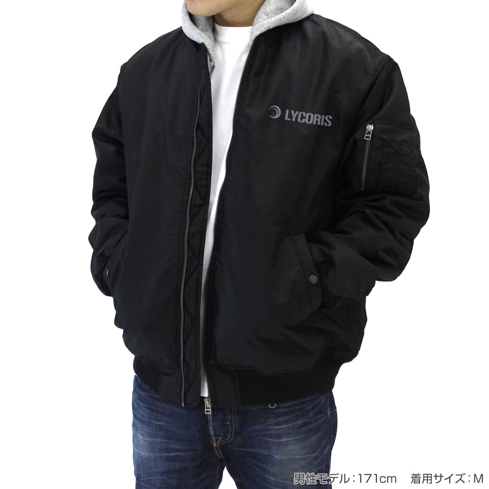 新品　二次元　コスパ リコリス・リコイル MA-1ジャケット BLACK M リコリス MA-1ジャケット [リコリス・リコイル] | 二次元キャラクター